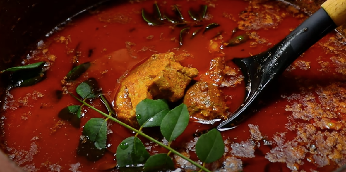 Kupa Mulaku Curry (Kerala Style Tuna Fish curry without coconut)